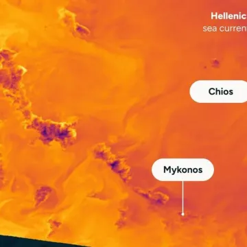 Η πρώτη διαστημική εικόνα από την Ελλάδα για την άμεση ανίχνευση πυρκαγιών